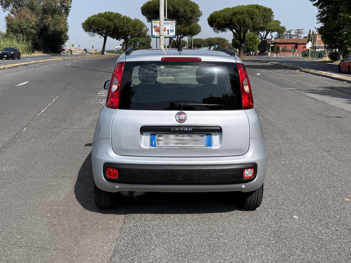 ROCKET MOTORS - FIAT PANDA 1.2 BENZ 69CV E5 NEOPAT 2019 GRIGIA4